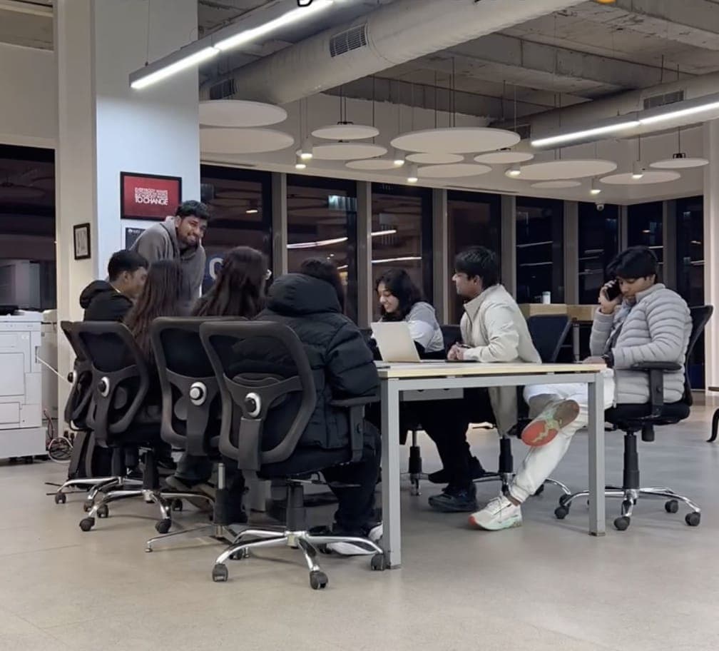 Shipping products together — my startup team at work.